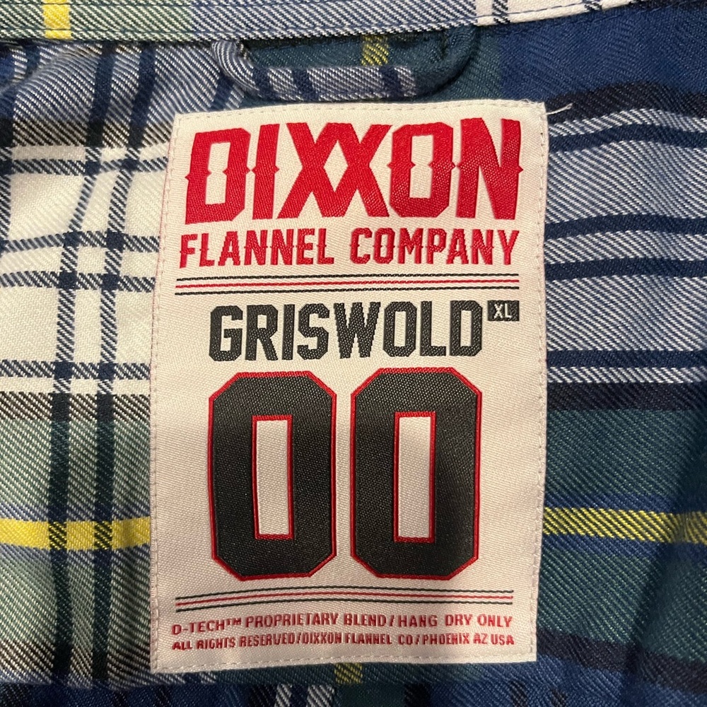 Dixxon flannel Griswold edition XL